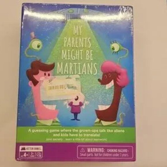 EXPLODING KITTENS: My Parents Might Be Martains Board Game - Picture 5 of 5